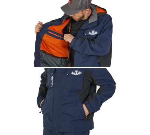 Костюм демисезонный Norfin ALPHA NAVY BLUE Костюм демисезонный Norfin ALPHA NAVY BLUE