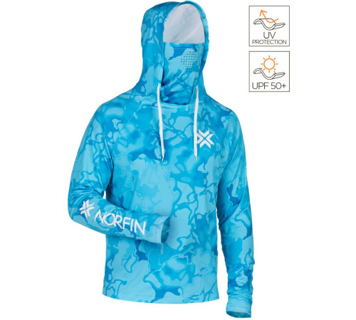 Джемпер Norfin SUN PRO HALIBUT HOODIE