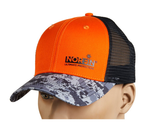 Бейсболка Norfin Orange-Camo сетка Бейсболка Norfin Orange-Camo сетка