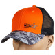 Бейсболка Norfin Orange-Camo сетка