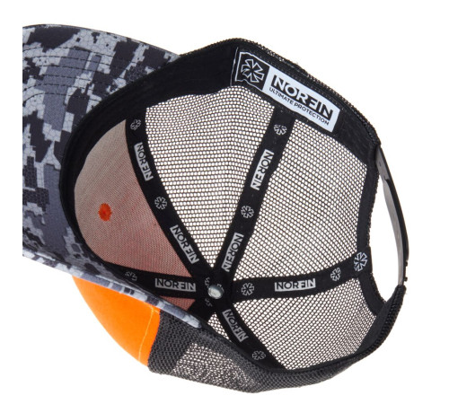 Бейсболка Norfin Orange-Camo сетка Бейсболка Norfin Orange-Camo сетка
