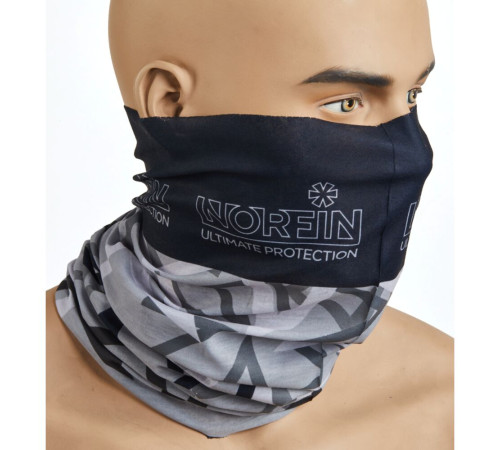 Бафф для защиты лица и шеи Norfin BANDANA Grey Бафф для защиты лица и шеи Norfin BANDANA Grey
