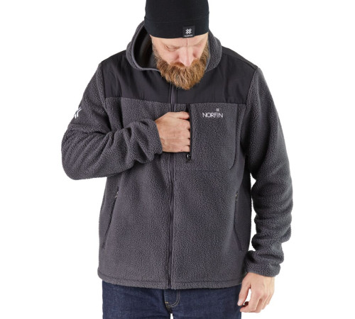Куртка флисовая Norfin POLARGUARD GRAY