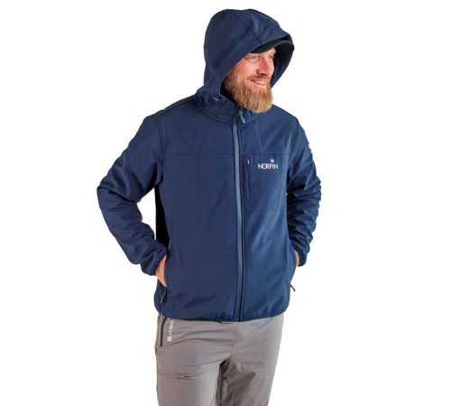 Куртка флисовая Norfin HORIZON SOFTSHELL