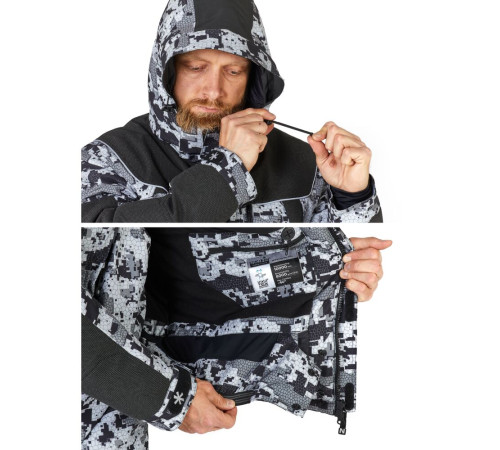 Костюм зимний NORFIN Explorer 2 Camo Костюм зимний NORFIN Explorer 2 Camo