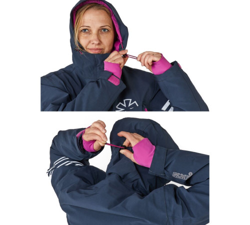 Куртка зимняя женская Norfin Space Blue